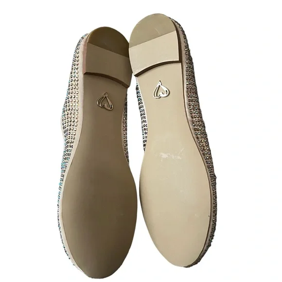 Beautiful Steve Madden rhinestone ballet flat in size 8.5 - Picture 7 of 8